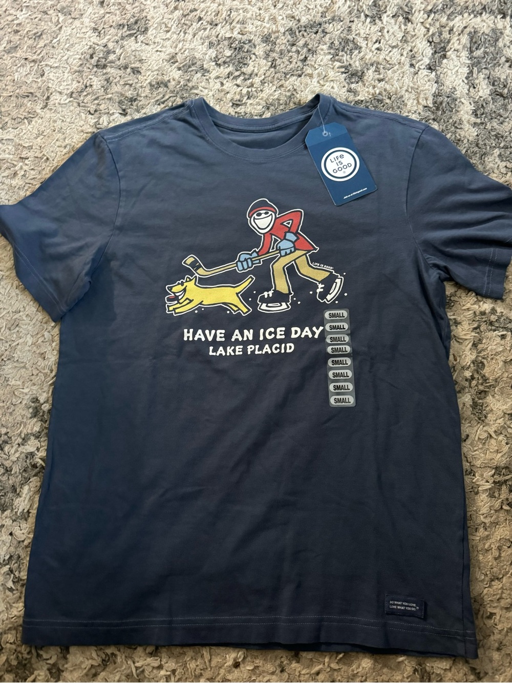 Life Is Good  Navy 'Have An Ice Day' Graphic Tee